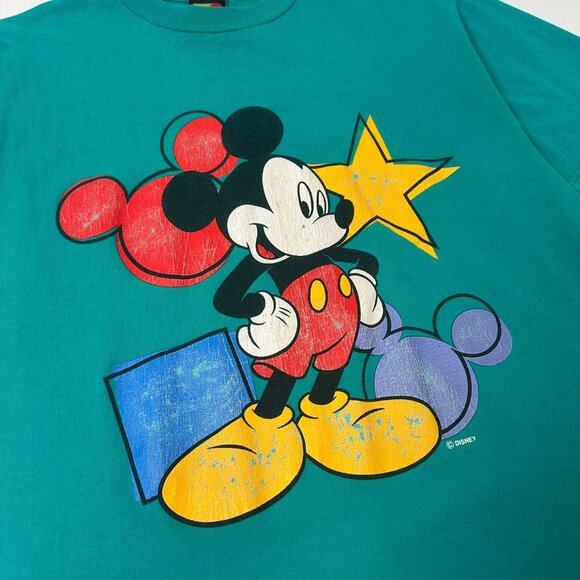 Vintage Disney Mickey Unlimited Graphic Tee M - Picture 2 of 4